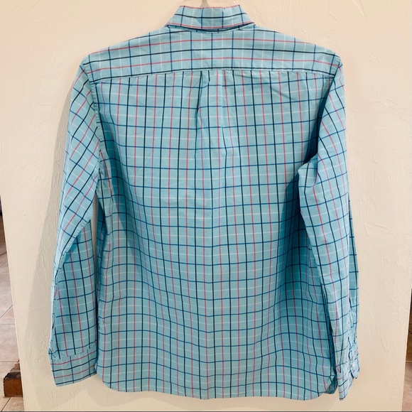 J. Crew aqua button down - Picture 7 of 10